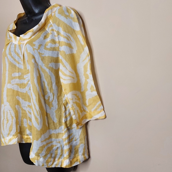 Anne Willi Paris rami patterned blouse - Picture 4 of 8